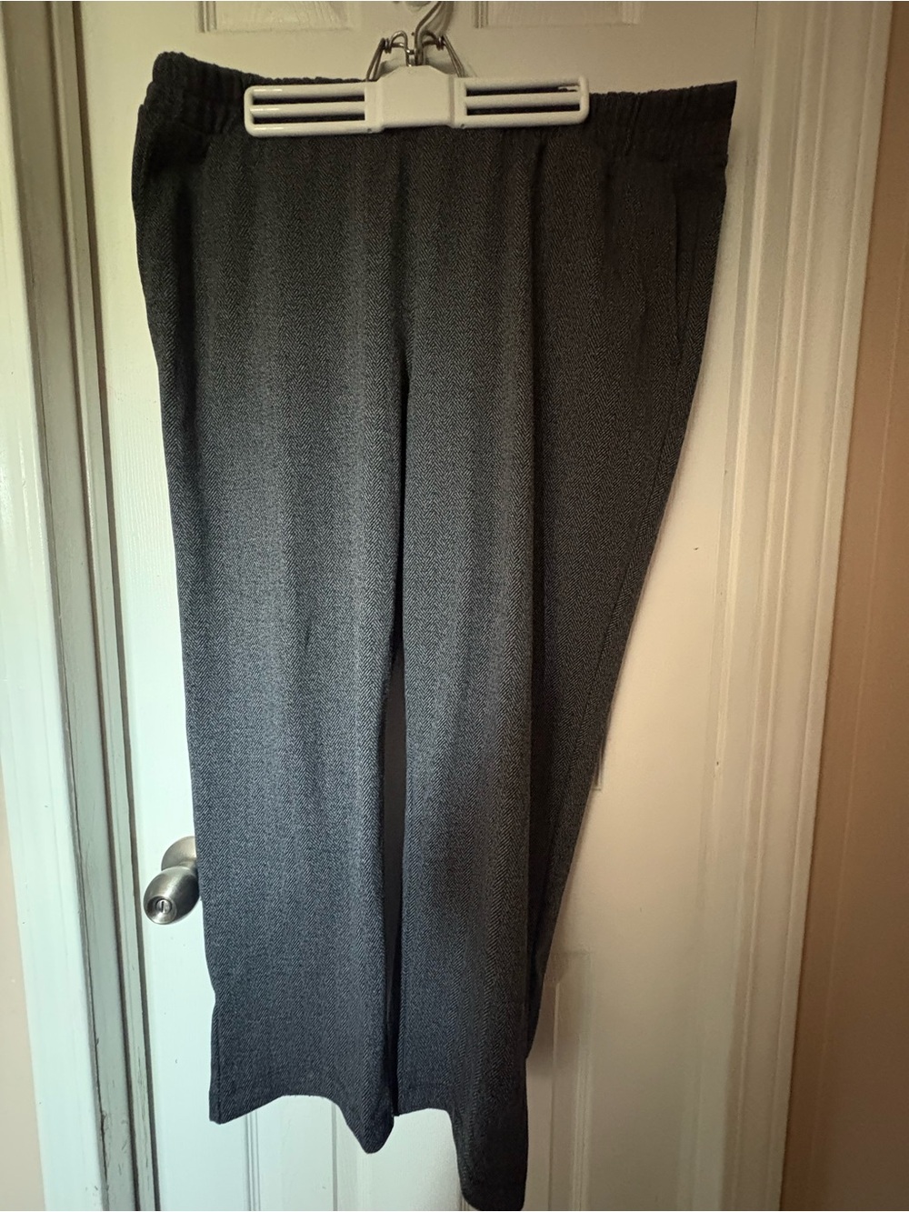 Target a new day Gray Textured Pull-On Jogger style pants